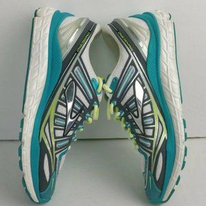 Brooks Transcend Women's Shoes Size 8  Teal White